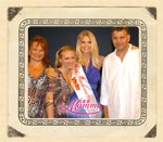 Yulia Moisejenko con la Famiglia
